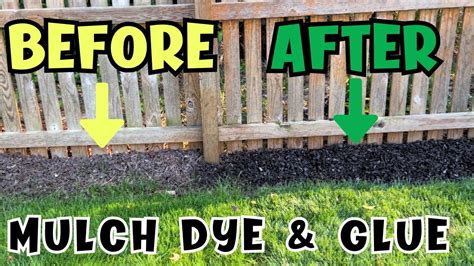 How To Get ULTIMATE Visual Results Mixing Mulch Glue and Mulch Dye - YouTube