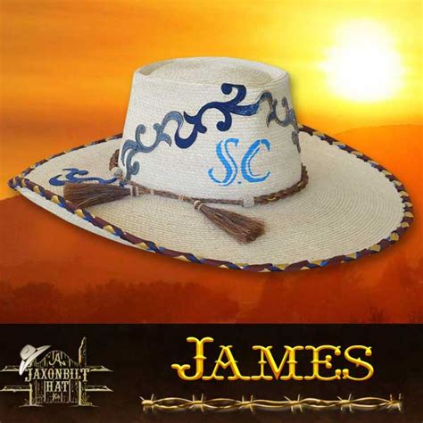 Diamond Jim Straw Hat - Jaxonbilt Hats