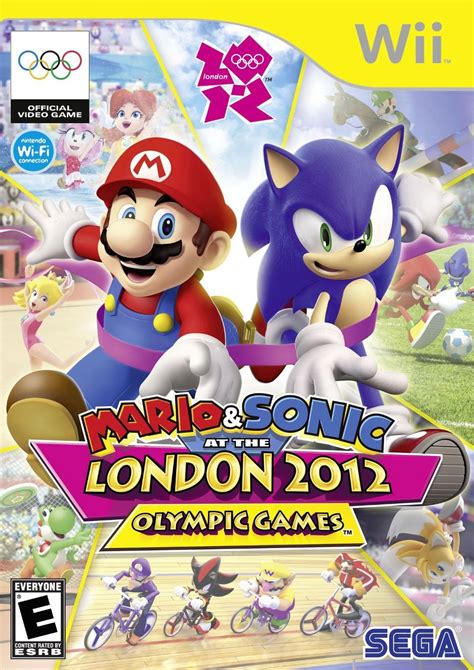 Mario & Sonic at the London 2012 Olympic Games (Wii) Box Art