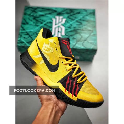 Nike Kyrie 3 'Bruce Lee' Tour Yellow/Black kyrie bruce lees - FootLockera