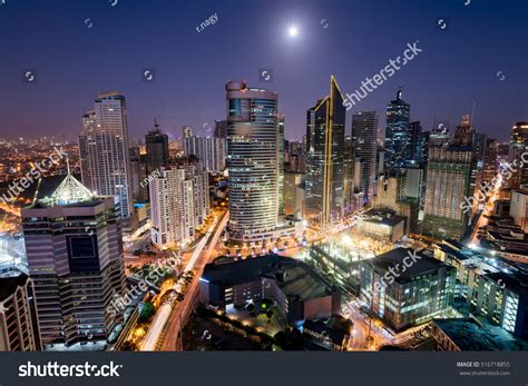 688 Manila philippines skyline night Stock Photos, Images & Photography ...