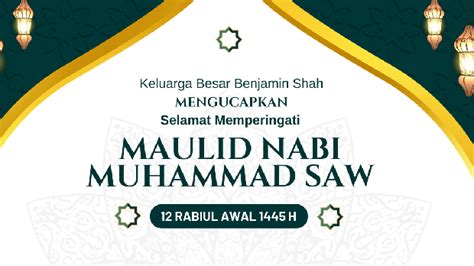 20 Contoh Banner Maulid Nabi 2023 Gratis serta Cara Downloadnya