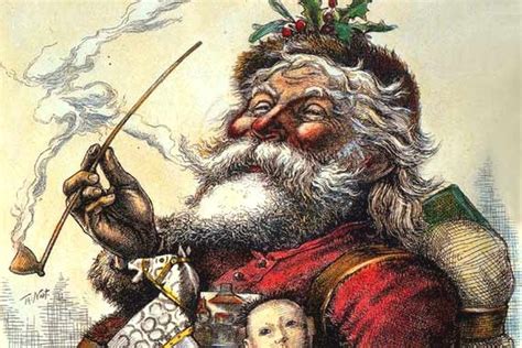 A Pictorial History of Santa Claus — The Public Domain Review