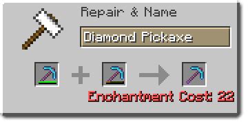 Anvils and item repair - Minecraft 101