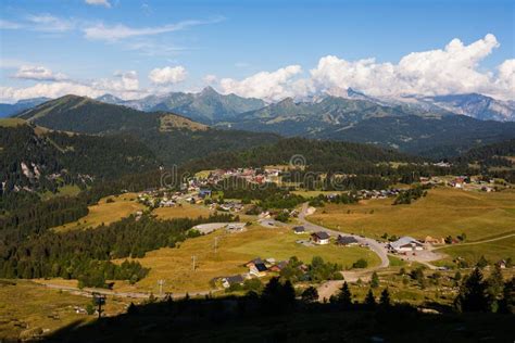 French mountain village stock photo. Image of home, massif - 43622144