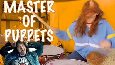 Master Of Puppets - Metallica - Drum Cover - YouTube