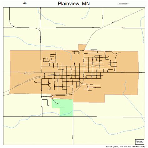 Plainview Minnesota Street Map 2751424