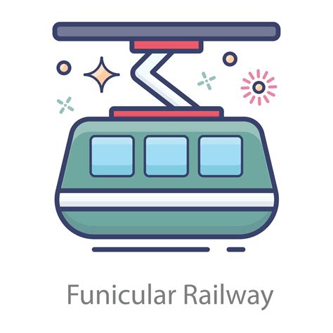 Funicular Railway Adventure 2574209 Vector Art at Vecteezy