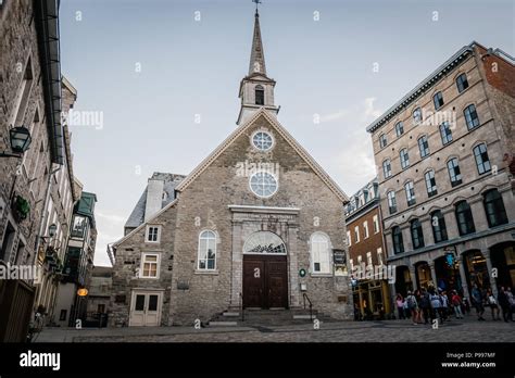 Place Royale Quebec city landmark Stock Photo - Alamy