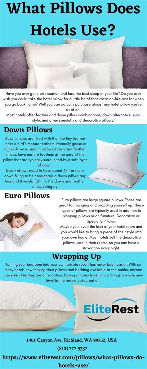 Pin on what pillows do hotels use