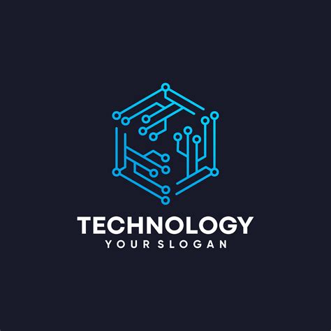 Modern Hexagon tech logo designs concept vector, Hexa Technology logo template 7609652 Vector ...