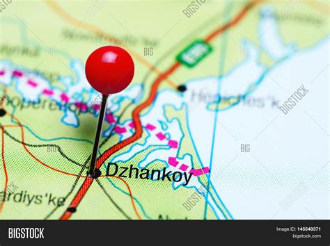 Dzhankoy Pinned On Map Image & Photo (Free Trial) | Bigstock