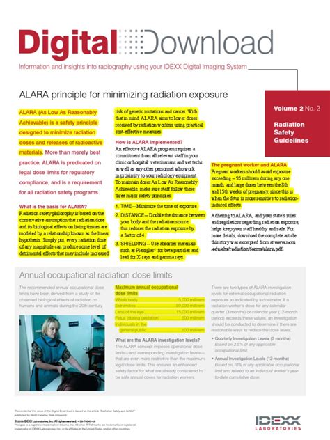 Alara Principle | Radiation Protection | Ionizing Radiation