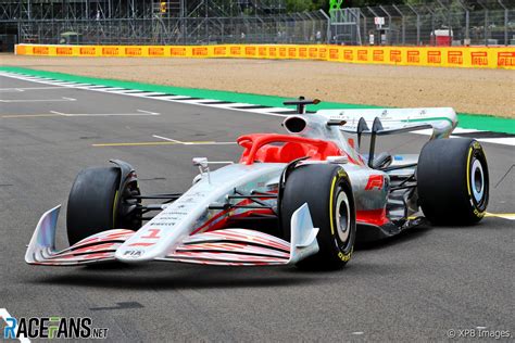 2022 F1 car model, Silverstone, 2021 · RaceFans