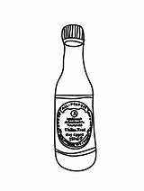 Ketchup Clipart Sauce Bottle Tomato Clip Mustard Coloring Cartoon  sketch template