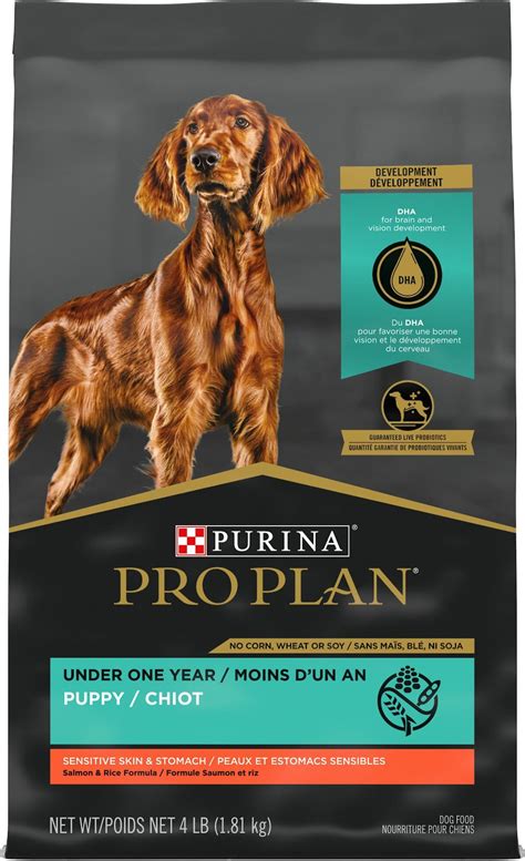 Purina Pro Plan Sensitive Skin & Stomach Salmon & Rice Formula Puppy ...