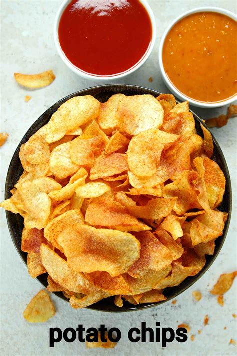 potato chips recipe | homemade potato wafers | aloo chips recipe