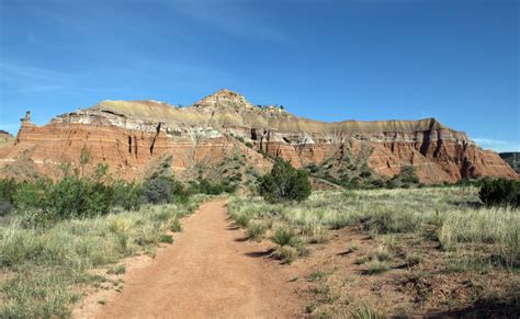 Path and rock formations in Palo Duro Canyon State Park in the Texas panhandle | Library of Congress