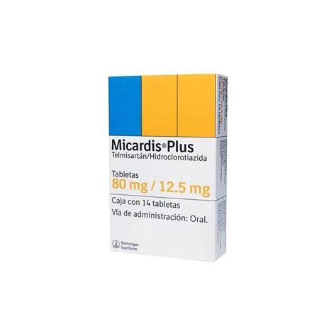 MICARDIS PLUS 14TAB - MEXIPHARMACY - PHARMACY ONLINE IN MEXICO OF BRAND ...