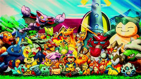 Ash's welcome back reunion with all his Pokemon by Pokemonsketchartist ...