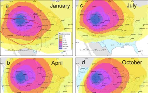 Yellowstone Volcano Eruption: New Map Models Show Ash From Supervolcano ...