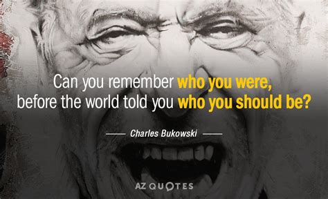 TOP 25 CHARLES BUKOWSKI QUOTES ON WRITING | A-Z Quotes