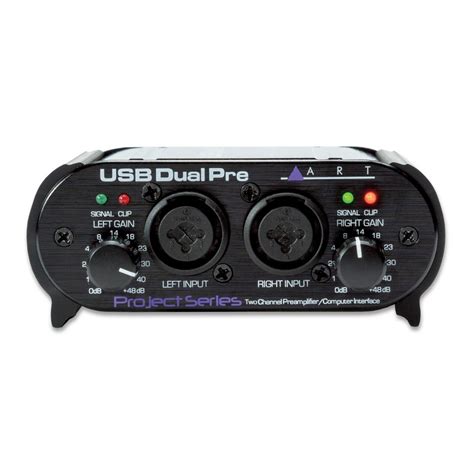 ART USB Dual Pre PS 2-Channel Preamp at Gear4music