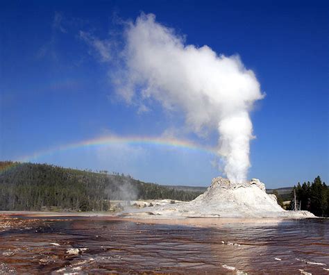 Swarm of earthquakes in Yellowstone Park