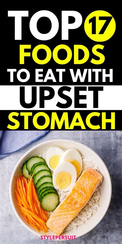 Top 17 Best Foods to Eat With Upset Stomach in 2024 | Upset stomach ...