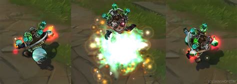 Mad Scientist Ziggs - League of Legends skin - LoL Skin