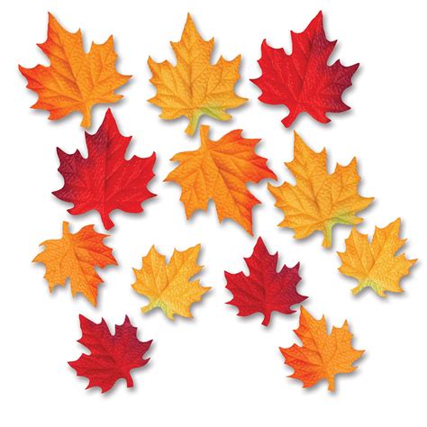 Fabric Autumn Leaves | Fall Leaves Cutout Decorations