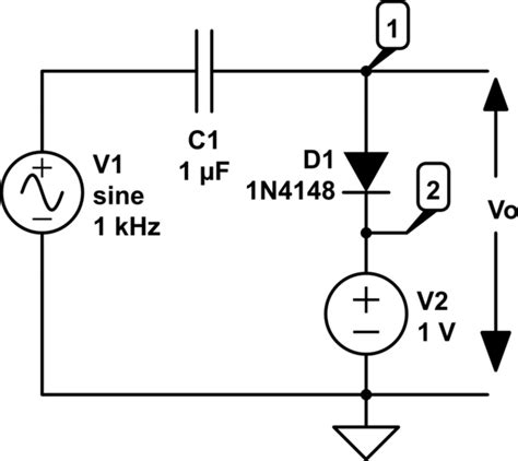 capacitor - How does this clamper circuit work? - Electrical Engineering Stack Exchange