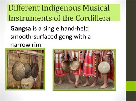 Musical of the Cordillera | PPT