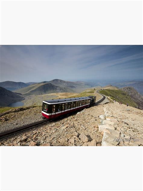 "Snowdonia- Snowdon Mountain Railway" Art Print by AngelaBarnett | Redbubble