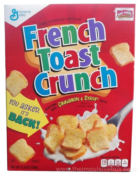 REVIEW: French Toast Crunch Cereal (2014) - The Impulsive Buy