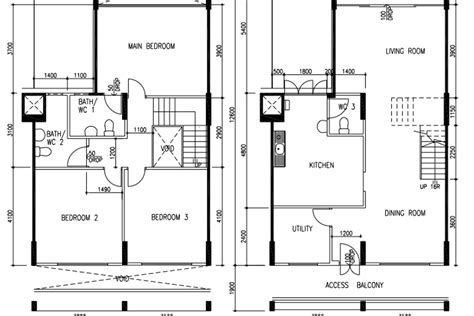 Executive Maisonette Floorplan | Interior Design Singapore | Interior Design Ideas