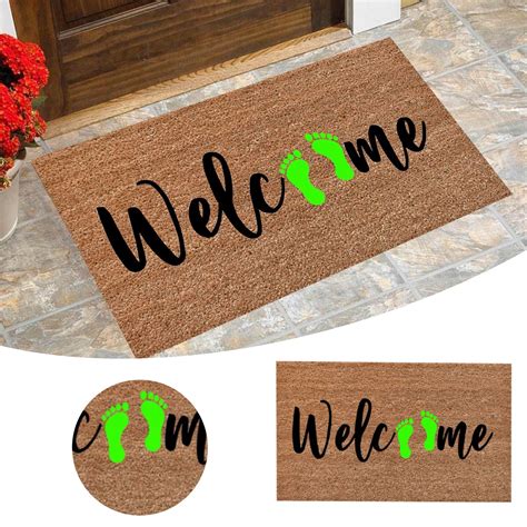 Kitchen Memory Foam Door Mats Indoor Dirt Trapping Outdoor Welcome Mats Stain And Fade Resistant ...