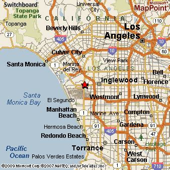 Where is Westchester (Los Angeles nbhd), California? see area map & more