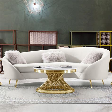 Amazing Contemporary Curved Sofa Designs Ideas - Live Enhanced