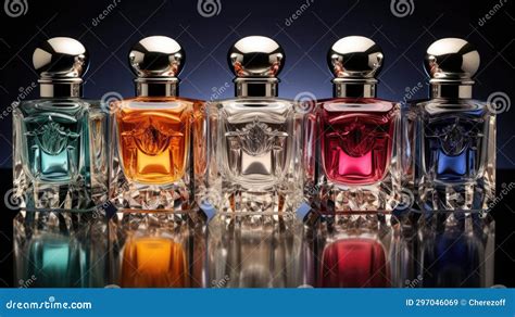 Perfume Bottle Collection stock image. Image of object - 297046069