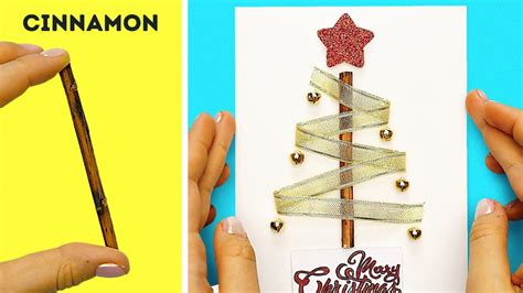 49 EASY DIY CHRISTMAS AND NEW YEAR CARDS - YouTube