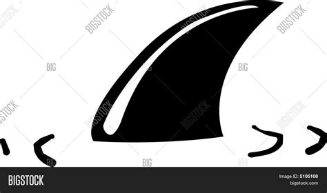 Shark Fin Vector & Photo (Free Trial) | Bigstock