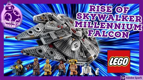 LEGO STAR WARS: Rise of Skywalker Millennium Falcon [75257] Review - YouTube