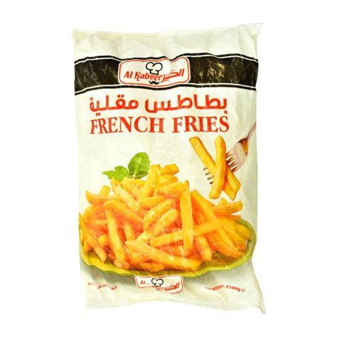 Al Kabeer French Fries 2.5kg