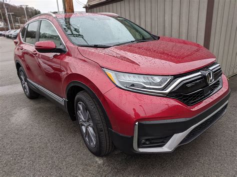 New 2020 Honda CR-V Touring in Radiant Red Metallic | Greensburg | #H07932