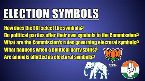 Election Symbols | Election commission of India - YouTube