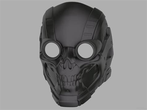 Kabal mask from Mortal Kombat 3D printable model