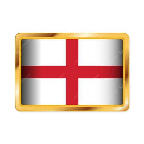 England Square Badge Flag Vector, England, England Flag, England National Day PNG and Vector ...