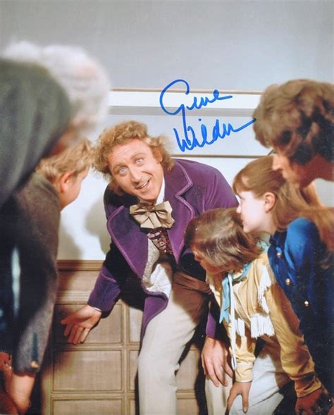 GENE WILDER Signed Photo Willy Wonka & the Chocolate Factory W/coa - Etsy