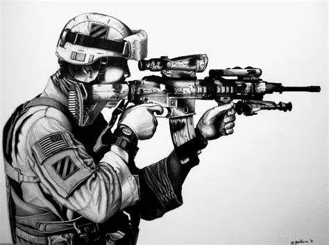 US Army Soldier by Statham75 on DeviantArt